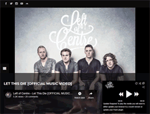Tablet Screenshot of leftofcentremusic.com